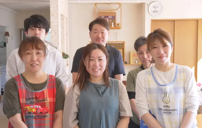 明るく働きやすい職場づくりにつとめてます！